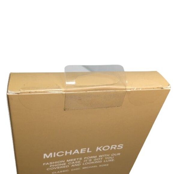 MICHAEL KORS Green Black iPhone 5 5S Phone Case MK Signature MRP $38.00 - Picture 5 of 7